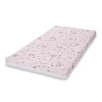   Lorelli Holiday kókusz/hab matrac 60x120x10 cm - Pink Ballerina Bear