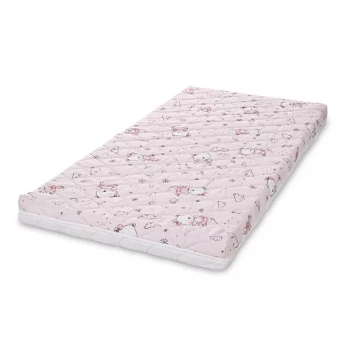 Lorelli Holiday kókusz/hab matrac 70x140x10 cm - Pink Ballerina Bear