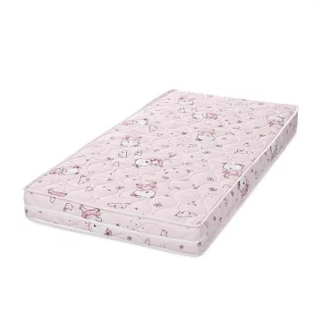   Lorelli Relax szivacs matrac 60x120x10 cm - Pink Ballerina Bear