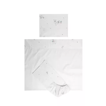   Lorelli Tiny Dream Trio ágynemű garnitúra 60x120 - Giraffe