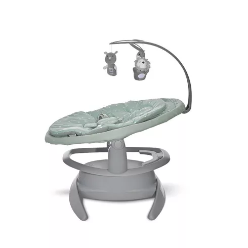 Lorelli Toscana elektromos babahinta 9 kg-ig - Frosty Green Stars