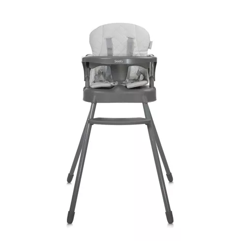 Lorelli Siesta 3az1-ben fix etetőszék, Grey Leather