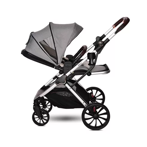 Lorelli Glory multifunkciós babakocsi + adapter - Opaline Grey