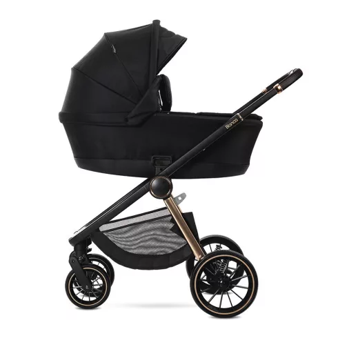 Lorelli Bianca multifunkciós babakocsi + adapter - Black