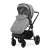 Lorelli Bianca multifunkciós babakocsi + adapter - Grey
