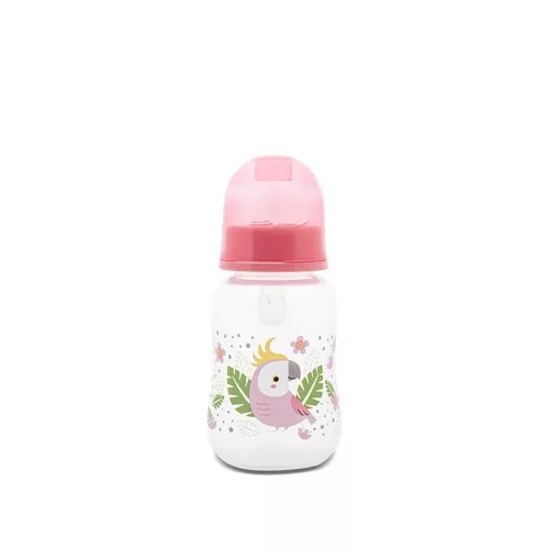 Lorelli Baby Care Simple cumisüveg 125ml - Shell Pink