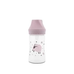   Lorelli My Friend széles nyakú cumisüveg 250ml - Mellow Rose