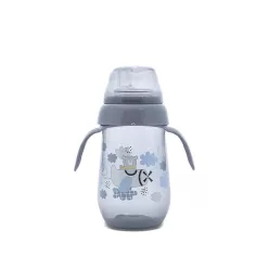  Lorelli My Friend széles nyakú cumisüveg fogantyúval 260ml - Cameo Blue