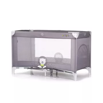 Chipolino Capri fix utazóágy - Bear Grey