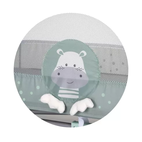 Chipolino Capri fix utazóágy - Hippo Green