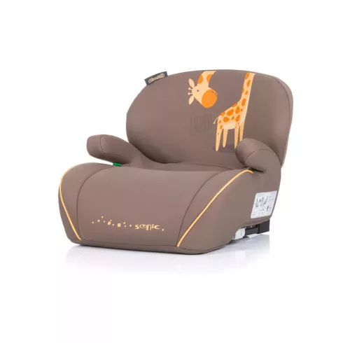 Chipolino Sonic ülésmagasító 125-150 cm Isofix - Giraffe