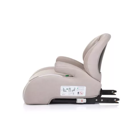 Chipolino Sonic ülésmagasító 125-150 cm Isofix - Tiramisu