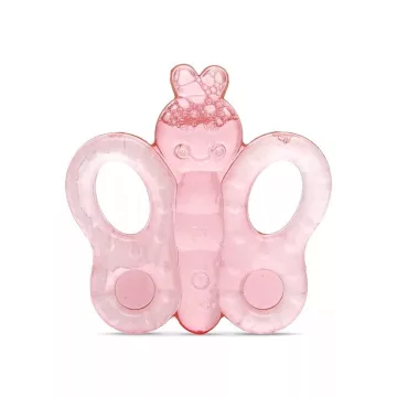 Lorelli Baby Care Pillangós hűthető rágóka - Shell Pink
