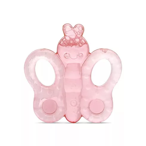 Lorelli Baby Care Pillangós hűthető rágóka - Shell Pink