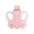 Lorelli Baby Care Pillangós hűthető rágóka - Shell Pink