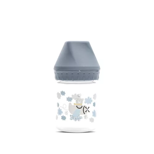 Lorelli My Friend széles nyakú cumisüveg 125ml - Cameo Blue