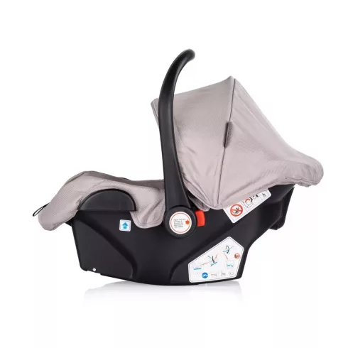 Chipolino Aura autóshordozó 40-87cm - Tiramisu