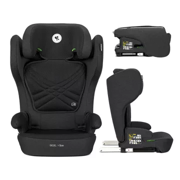   Lorelli Rigel 100-150cm isofix gyerekülés összecsukható - Black