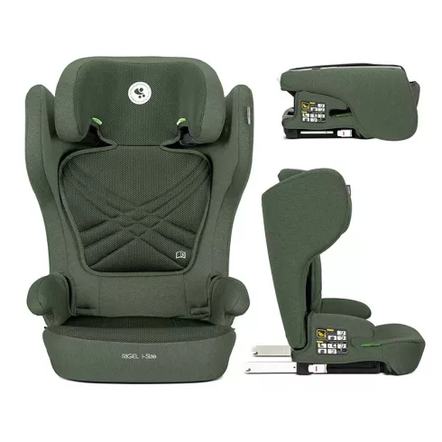 Lorelli Rigel 100-150cm isofix gyerekülés összecsukható - Green