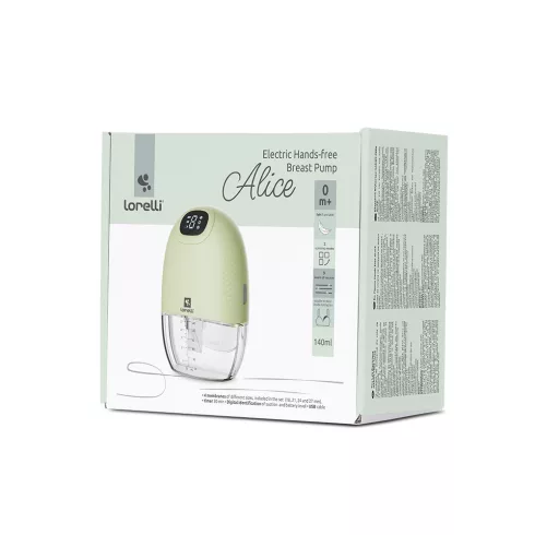 Lorelli Alice Hands Free elektromos mellszívó - Pink