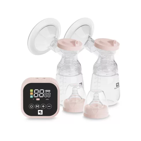 Lorelli Eva dupla elektromos mellszívó - Pink