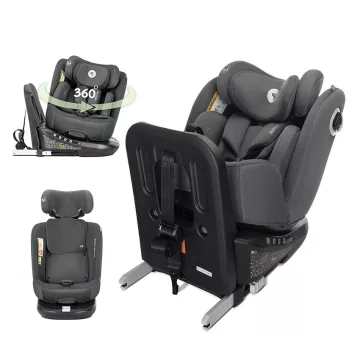 Lorelli Auriga 360 isofix autósülés 40-150cm - Grey