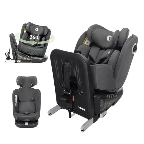 Lorelli Auriga 360 isofix autósülés 40-150cm - Grey
