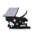Chipolino Amore autóshordozó adapterrel 40-87cm - Platinum