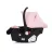   Chipolino Amore autóshordozó adapterrel 40-87cm - Pink powder