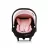   Chipolino Amore autóshordozó adapterrel 40-87cm - Pink powder