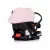 Chipolino Amore autóshordozó adapterrel 40-87cm - Pink powder