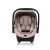 Chipolino Pearl autóshordozó adapterrel 40-87 cm - Latte