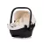 Chipolino Pearl autóshordozó adapterrel 40-87 cm - Cashmere