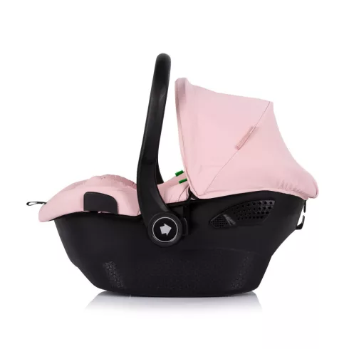 Chipolino Pearl autóshordozó adapterrel 40-87 cm - Pink