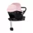 Chipolino Pearl autóshordozó adapterrel 40-87 cm - Pink