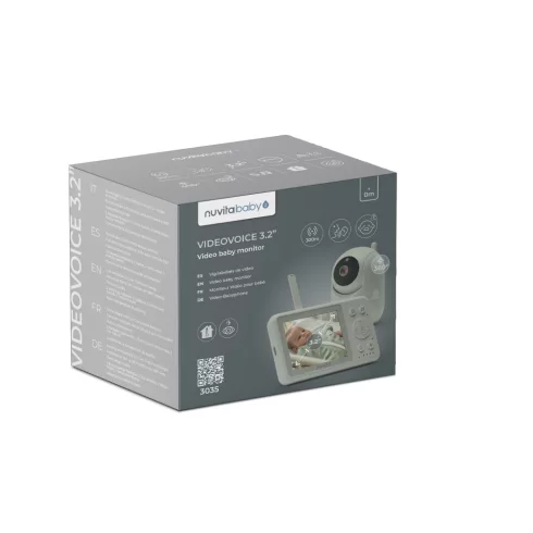 Nuvita Videós bébiőr 3035 - Sage Green