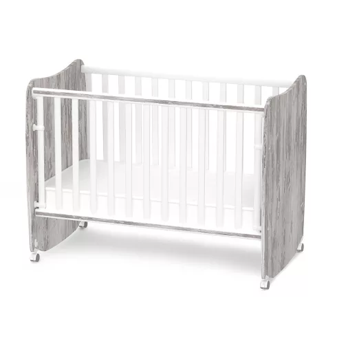 Lorelli Stars ringatható kiságy 60x120 - White / Artwood