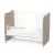 Lorelli Stars ringatható kiságy 60x120 - White / Amber