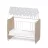 Lorelli Stars ringatható kiságy 60x120 - White / Amber
