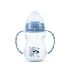   Lorelli My Friend itatópohár fogantyúval 250ml - Airy Blue