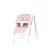   Chipolino Candy Shop multifunkciós etetőszék - Powder pink