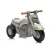 Chipolino Bubble Rider zenélő motor - Beige/mint