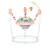 Chipolino Jumpy Joy rugós hinta - Pink