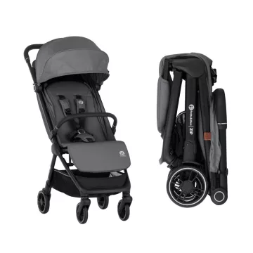 PETITE&MARS Sport babakocsi Zip - Smoky Anthracite