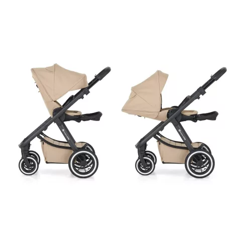 PETITE&MARS Babakocsi kombinált ICON 2v1 Mocha Beige LITE AIR