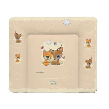   Babastar Puha Softy pelenkázólap 72x75cm - Őzike és Róka - Barack