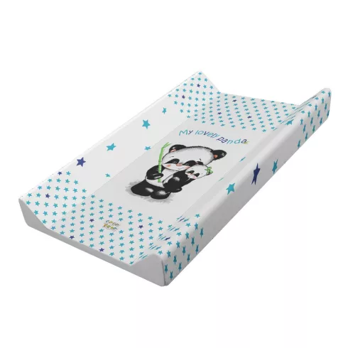 Babastar merev pelenkázólap 50x80cm - Kék Panda mama kicsinyével