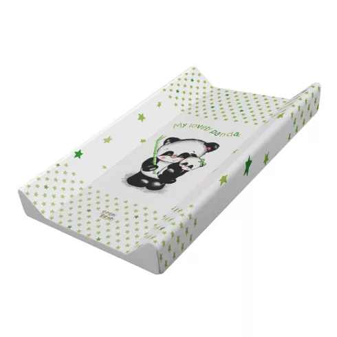 Babastar merev pelenkázólap 50x80cm - Zöld Panda mama kicsinyével