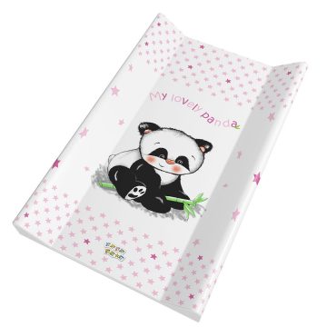 Babastar merev pelenkázólap 50x70cm - Rózsaszín Panda