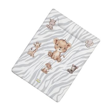 Babastar Puha softy pelenkázólap 50x70cm - Szürke Szafari